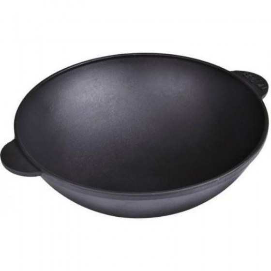 Patelnia żeliwna WOK, 28 cm